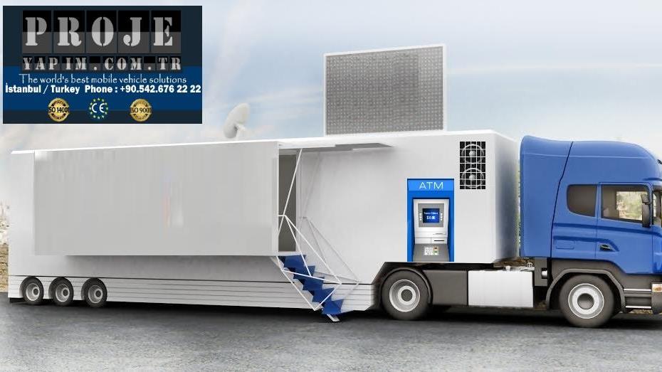 mobile bank ATM truck trailer