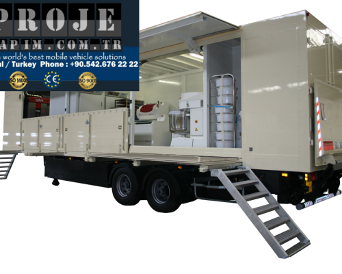 Mobile Oven truck trailer